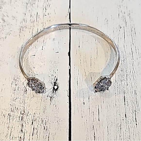 ✨🖤Kendra Scott~Drusy Cuff Bangle🖤✨ - Picture 3 of 5